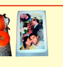 Engagement Cake Collage