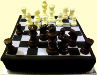 Chess Cake - Very cool cake.