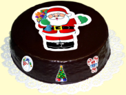 Christmas Cake - Easy to do, great fun for the kids to make.