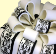 Tiffany side design - Recreated at 2" high. Looks great as a ribbon.