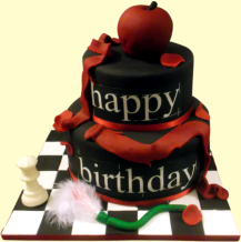 Happy Birthday - very effective.